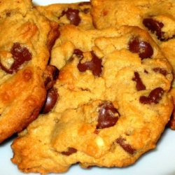 Peanut Butter Cookie With Milk Chocolate Morsels