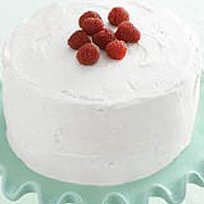 White Chocolate Raspberry Cake