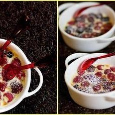 Summer Sweet Mixed Berries Gratin