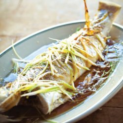 Steamed Whole Fish with Ginger, Scallions, and Soy