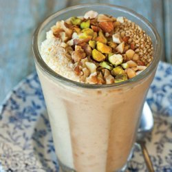 Date Shake with Toasted Nuts (Majoon)