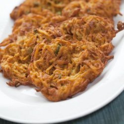 Curried Sweet Potato Pancakes