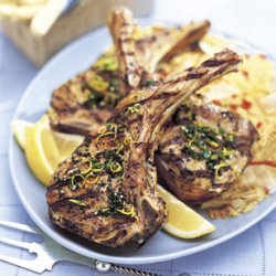 Grilled Lemon-Parsley Veal Chops