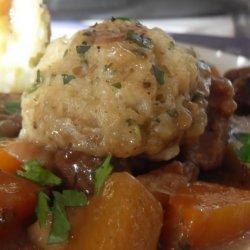 Beef Stew with Herbed Dumplings