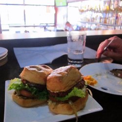 Beef and Gorgonzola Burgers