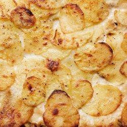 Scalloped Potatoes with Caramelized Fennel