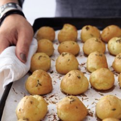 Thyme Gougères