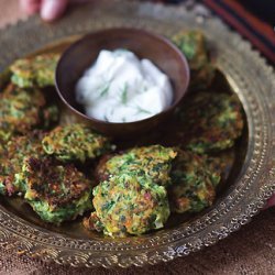 Zucchini Patties with Feta