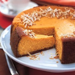 Coconut-Sweet Potato Cheesecake