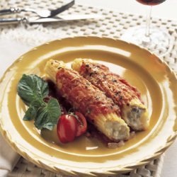 Sausage and Cheese Manicotti