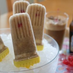 Root Beer Float Pops