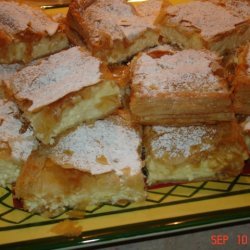 Cottage Cheese Sweet Pie -myzithropitakia