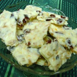 Cranberry Orange Almond Bark