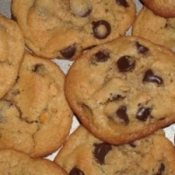 Nettys Dark Chocolate Chip Peanut Butter Cookies