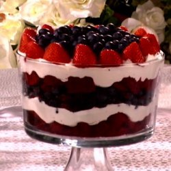 Red White And Blue Trifle