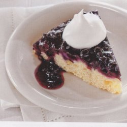 Blueberry Upside-down Cake