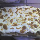 Caramel Apple Eclair Cake