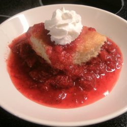 Happy Days Cake With Strawberries