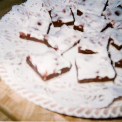 Latvian Cherry Truffle Squares