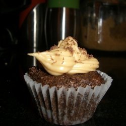 Chocolate Mini Cupcakes With Penuche Frosting