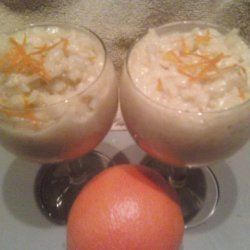 Orange Rice Pudding