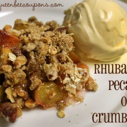 Rhubarb Pecan Cake