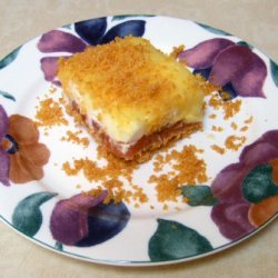 Rhubarb Torte