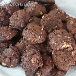 Double Chocolate Walnut Cookies