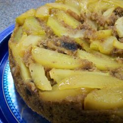 Healthier Upside Down Apple Cake