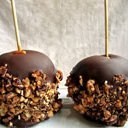 Chocolate Caramel Apples Wcandy Bars