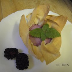 Blackberry Foam In Basket