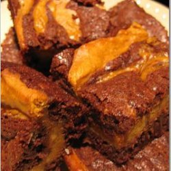 Pumpkin Cheesecake Brownies