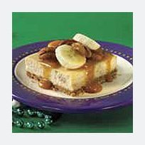 Bananas Foster Cheesecake Squares