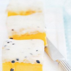 Passionfruit Vanilla Slice