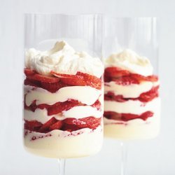 Lemon And White Chocolate Mousse Parfaits With Str...