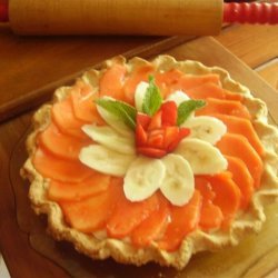 Tropical Fruit Tart With Rum Glaze