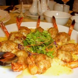 Baked Cheese Prawns