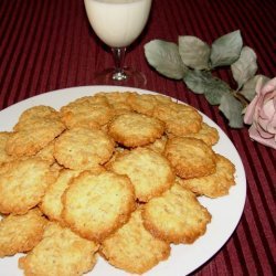 Coconut Oatmeal Lace Cookie