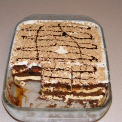 Double Stacked Ice Cream Sandwich Pie