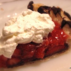 Chilly Strawberry Chocolate Pie