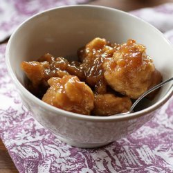 Dumplings In Canadian Maple Syrup