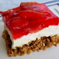 Grandma Whitakers Pretzel Cheesecake Jello