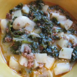 Chorizo Kale Soup