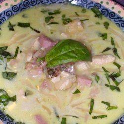 Chicken Cordon Bleu Soup