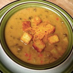 Spicy Sausage Cheese Chowder