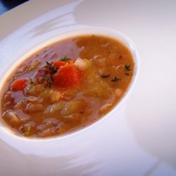 Zuppa Di Fagioli - Tuscan White Bean Soup