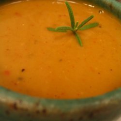 Lentil And Pea Soup With Bourbon