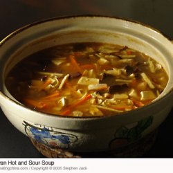 Ginger Hot And Sour Soup