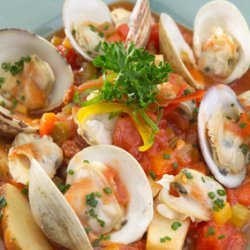 Red Sunset Clam Chowder