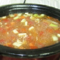Turkey Veggie Homemade Soup